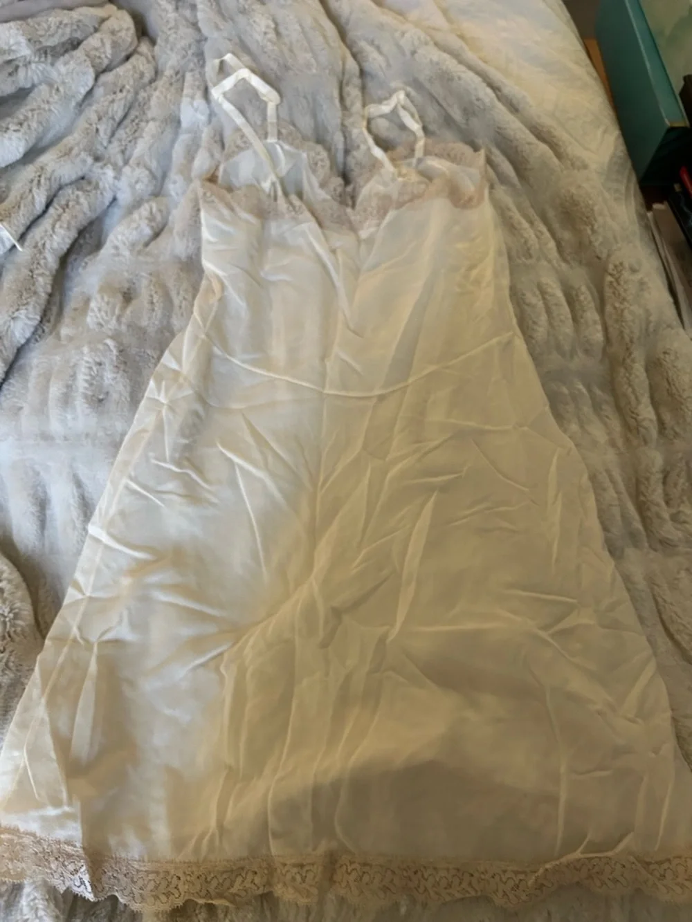 Vintage Lorraine lingerie Slip nightgown 32 short